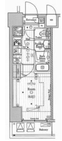 リライア吉野町Ⅲの物件間取画像